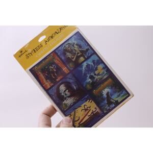 Hallmark, RL Stine Goosebumps, 4 Sticker Sheets, 1995, Parachute Press, Movie,